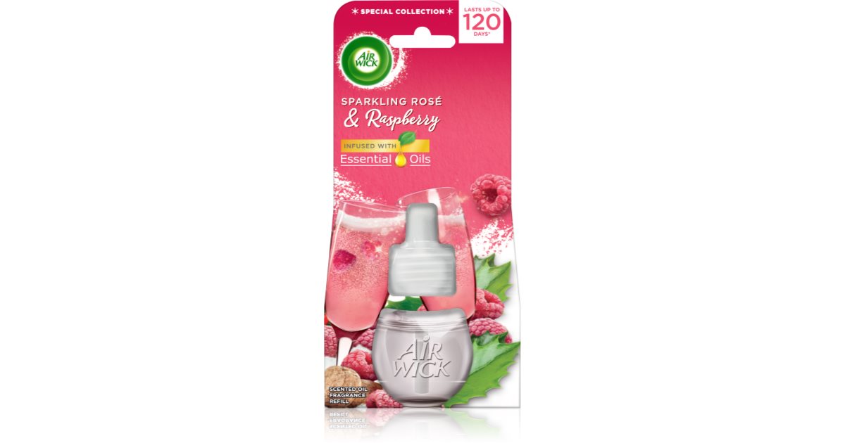 Air Wick Sparkling Rose & Raspberry diffuseur électrique de parfum d