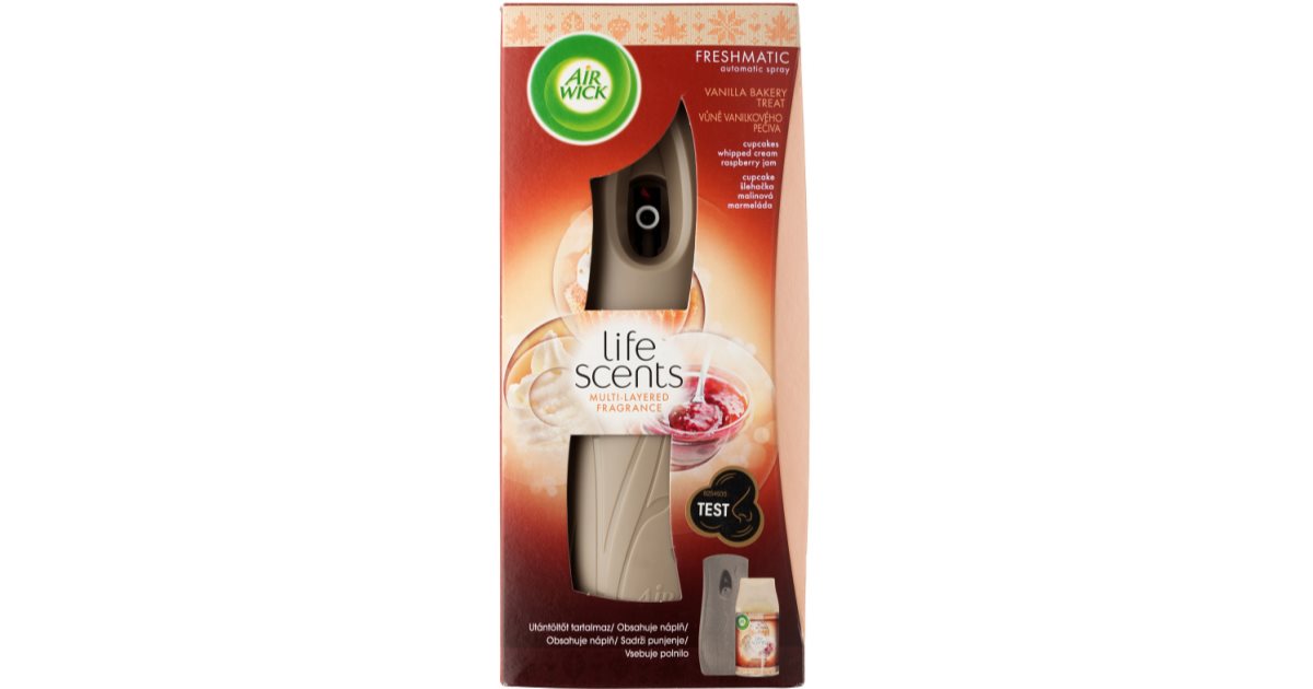 Air Wick Life Scents Vanilla Bakery Treat Automatic Air Freshener 250