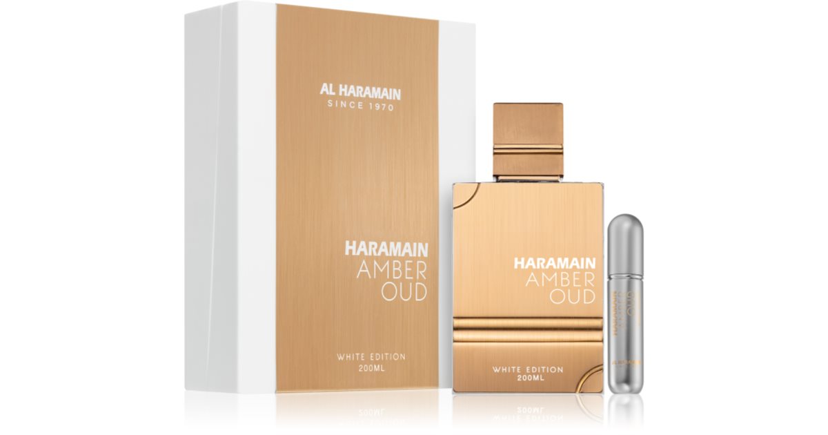 Al Haramain Amber Oud White Edition set unisex