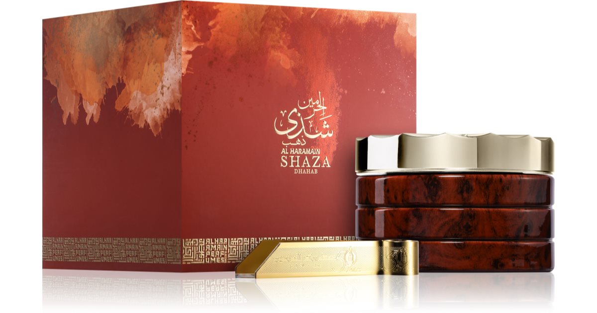 Al Haramain Shaza Dhahab Oudh Ma'al Attar frankincense