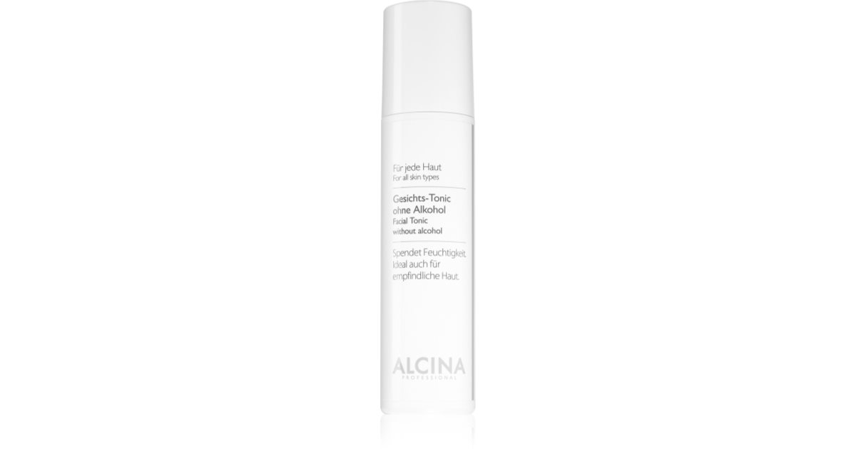 Alcina For All Skin Types Facial Toner without alcohol notino.ie