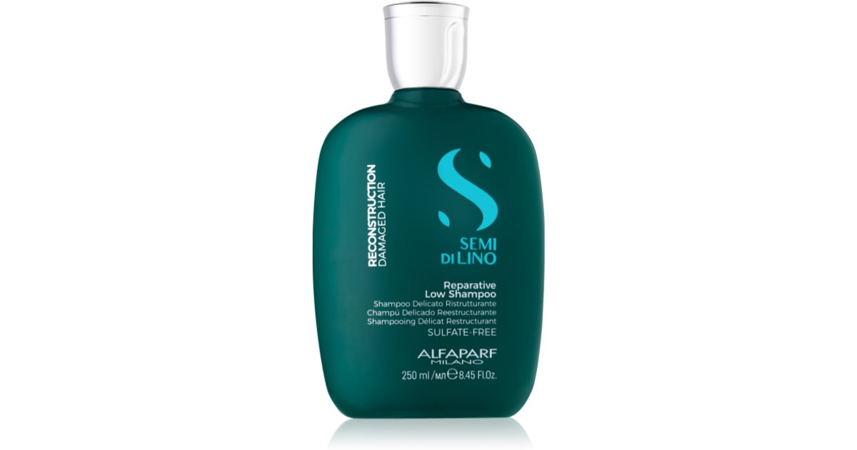 Alfaparf Semi Di Lino Reconstruction Damaged Hair Reparative Low Shampoo  1000ml/33.8oz - Just Beauty Products, Inc.