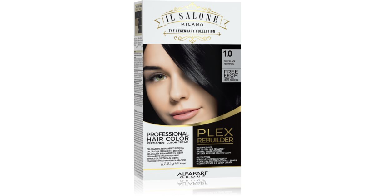 Alfaparf Milano Plex Rebuilder Color Kit 8.0 Hellblond – Professionelle Haarfarbe Ohne Parabene & Alkohol
