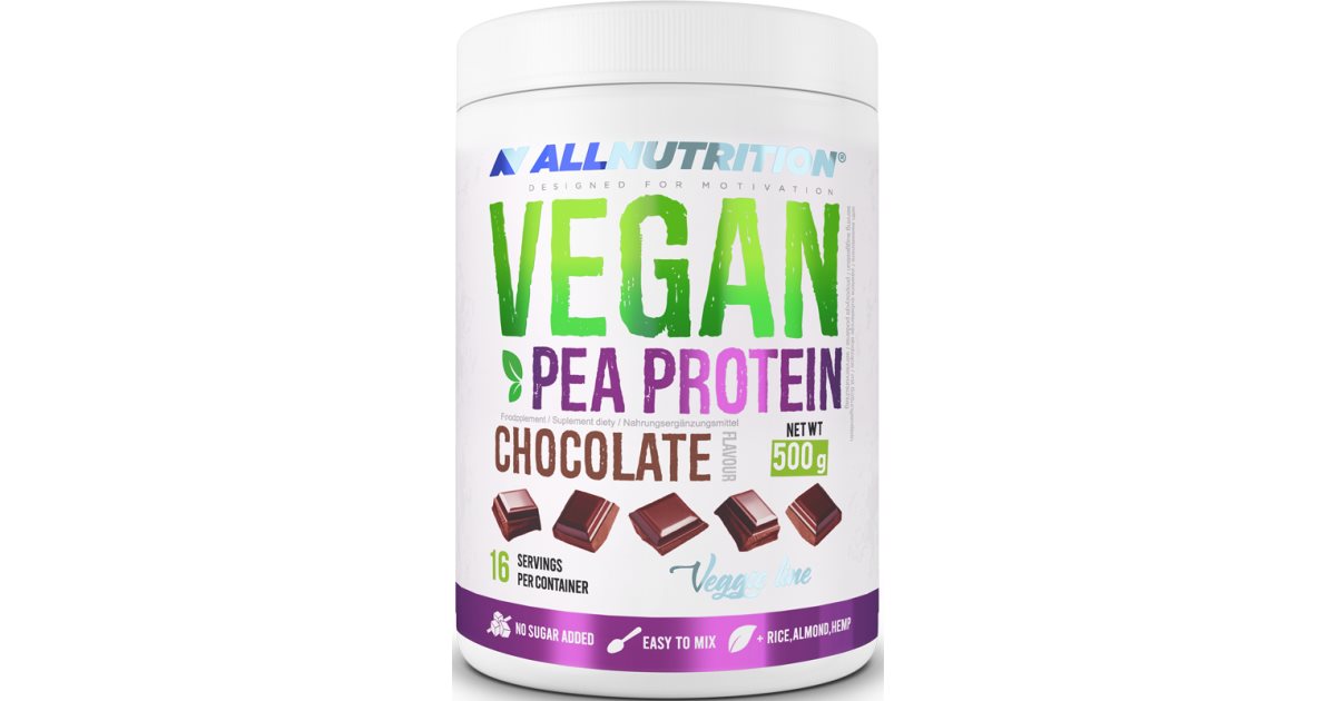 Vegan Protein, Vanilla - 500 Grams AllNutrition