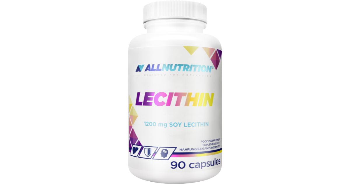Allnutrition Lecithin Kapseln zur Unterstützung des Gedächtnisses, der