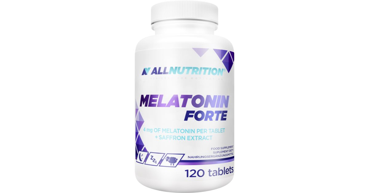 Allnutrition Melatonin Forte Tabletki Przy Problemach Ze Snem I Zasypianiem