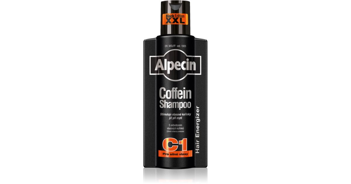 Dr. Wolff Alpecin Energizer Shampoo Mit Koffein - Gegen Haarausfall & Für Kräftiges Haarwachstum