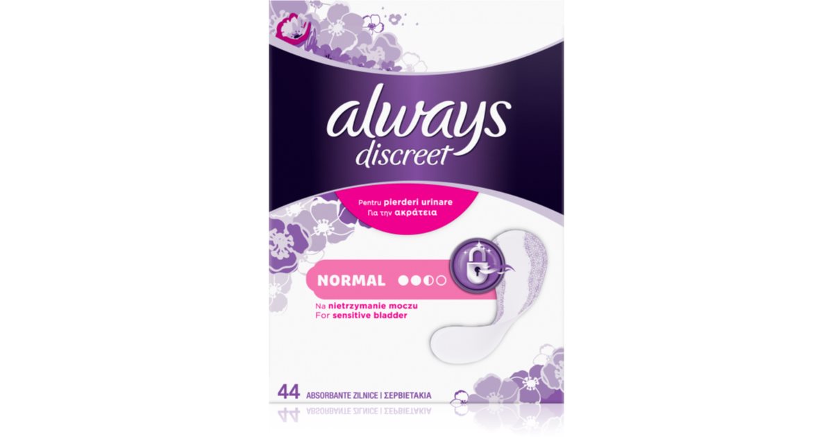 Always Discreet Normal incontinence pads