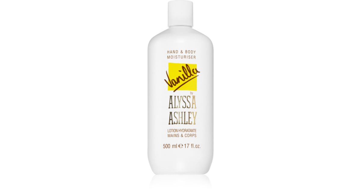 Alyssa Ashley Vanilla Hand and Body Cream for women