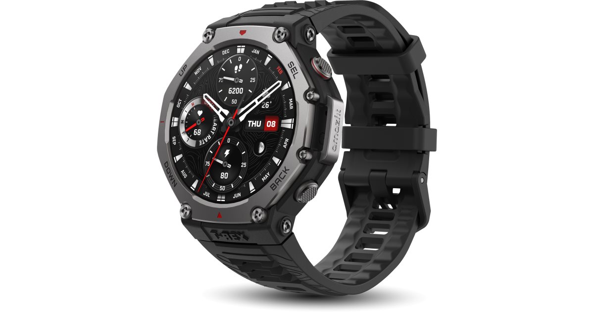 Bracelet De Sport Compatible Avec Amazfit T-REX3 En Silicone Liquide