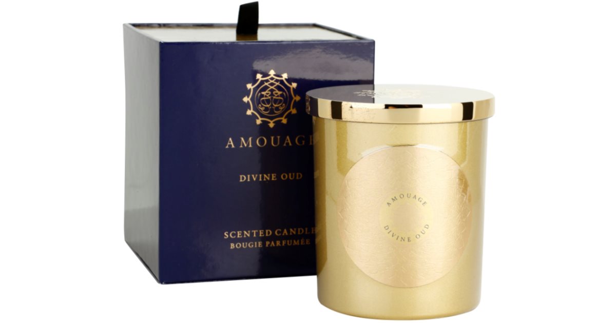 Amouage Divine Oud candela profumata 195 g | notino.it