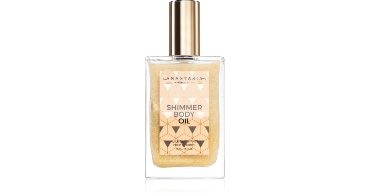 Anastasia Beverly Hills Body Makeup Shimmer Body Oil shimmering oil for