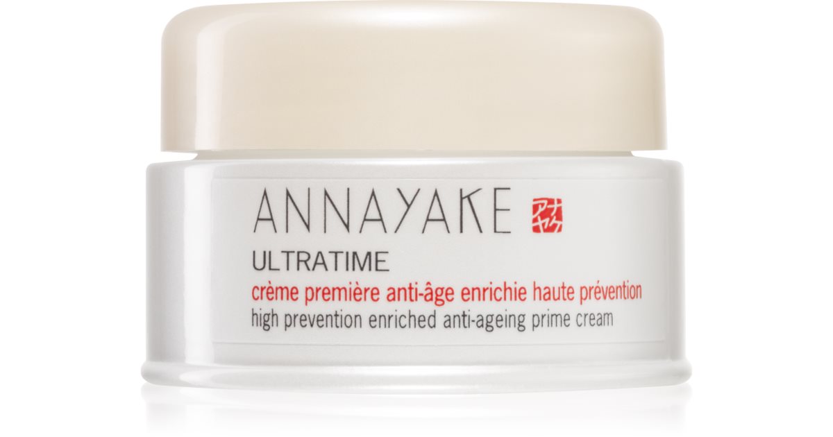 Annayake Ultratime High Prevention Anti-Ageing Prime Cream Face Cream to treat the first signs ...