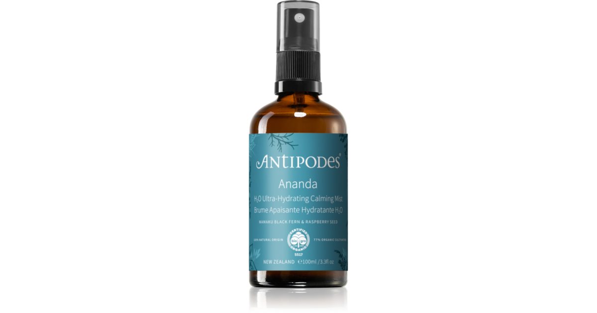 Antipodes Ananda H₂O Ultra-Hydrating Calming Mist Antioxidant-Tonikum ...