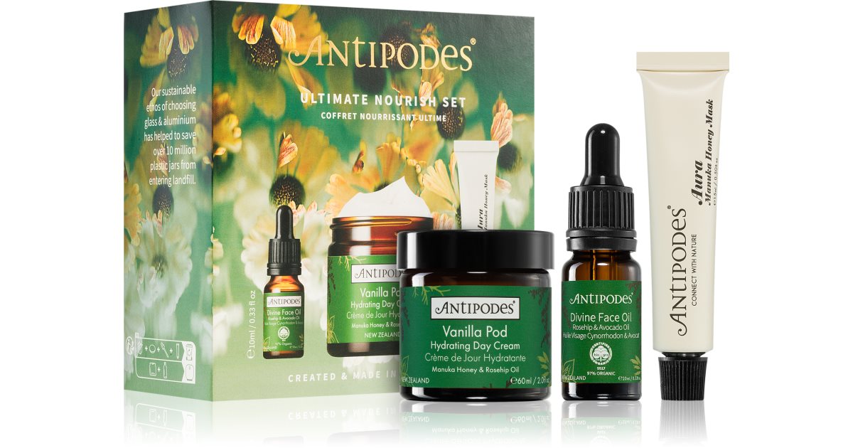Antipodes Ultimate Nourish Set Hudplejesæt med nærende effekt | notino.dk