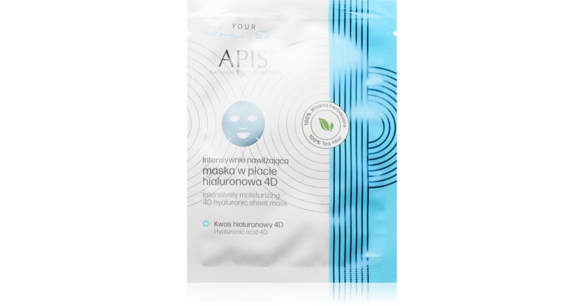 Apis Natural Cosmetics Home Spa Intensiivselt niisutav näomask | notino.ee