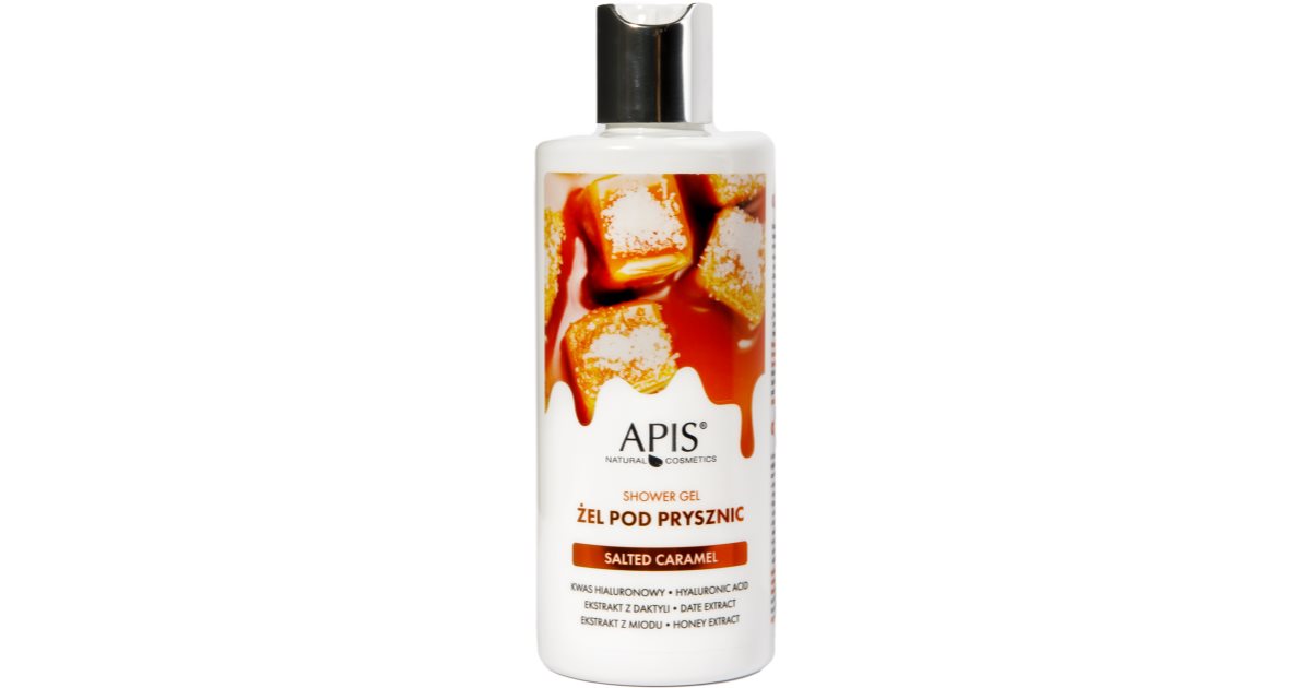 Apis Natural Cosmetics Salted Caramel hydratační sprchový gel | notino.cz