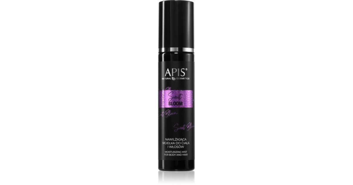 Apis Natural Cosmetics Sweet Bloom hydratační mlha na tělo a vlasy ...