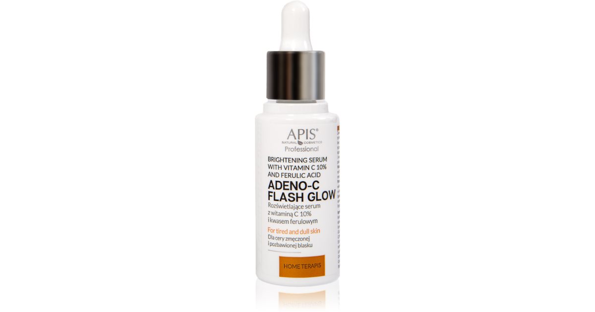 Apis Natural Cosmetics Home TerApis sérum illuminateur à la vitamine C ...