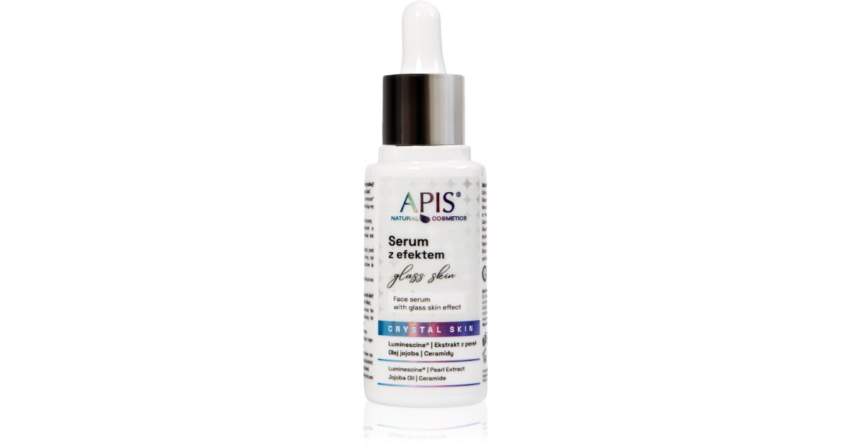 Apis Natural Cosmetics Crystal Skin aufhellendes Hautserum