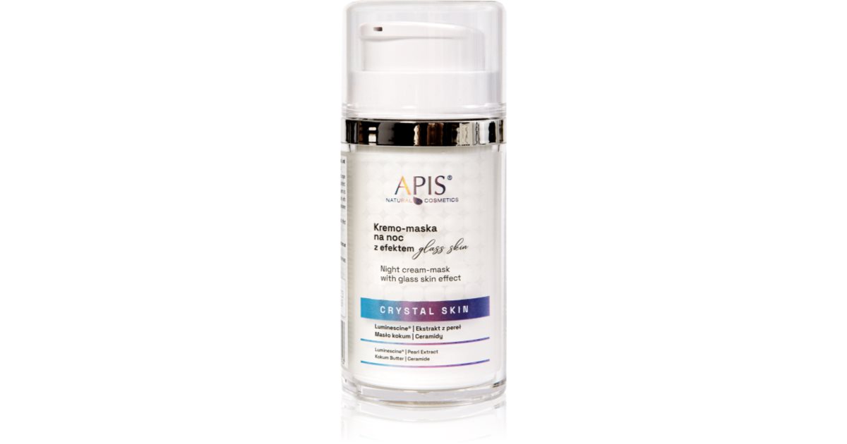 Apis Natural Cosmetics Crystal Skin Cremige Nachtmaske für ...