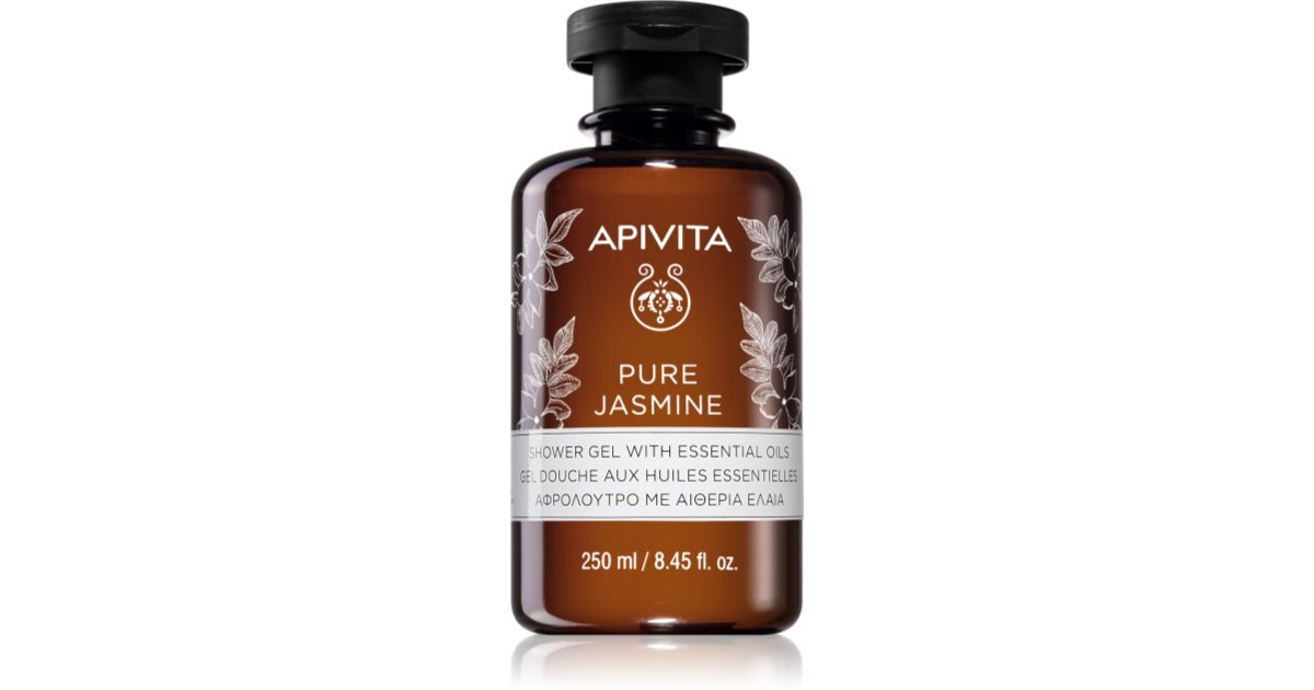 Apivita Pure Jasmine Shower Gel moisturising shower gel with essential oils notino.co.uk