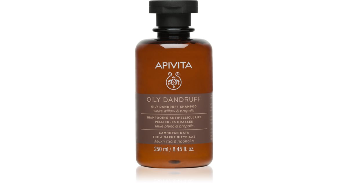Apivita Dandruff Oily Dandruff Shampoo Anti-Dandruff Shampoo for oily