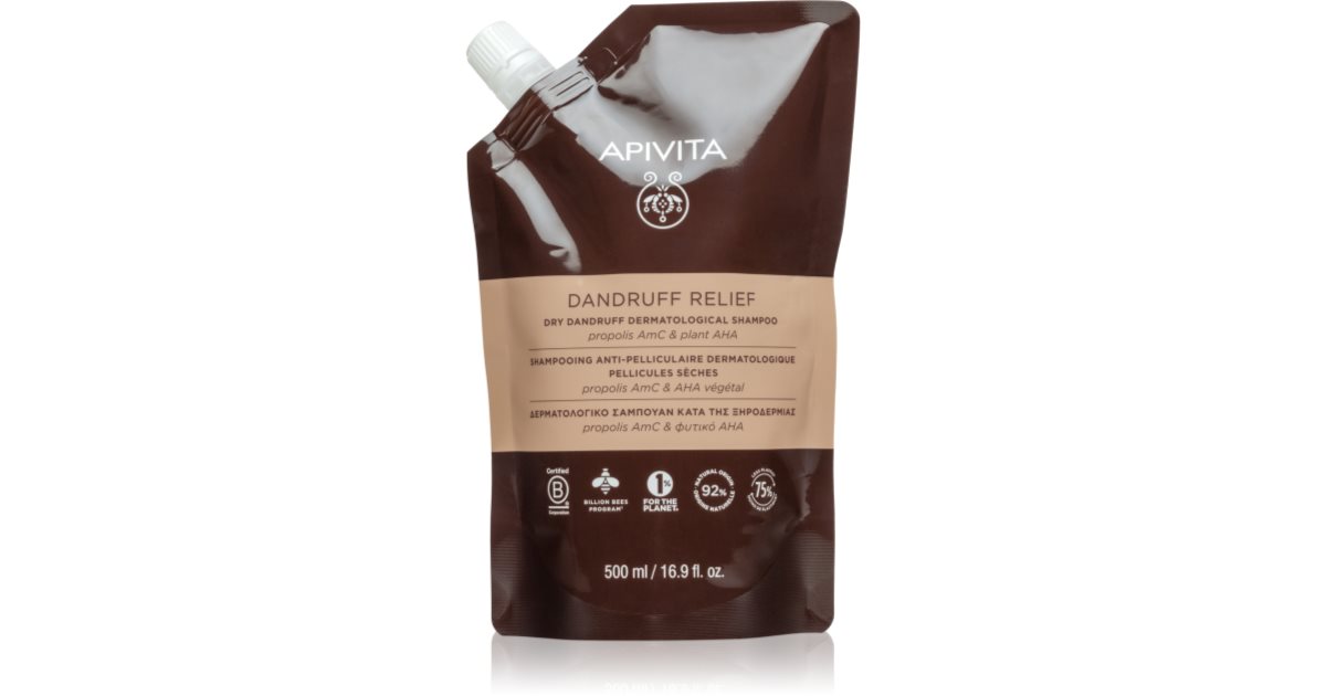Apivita Dandruff Relief Dry Dandruff Dermatological Shampoo anti ...
