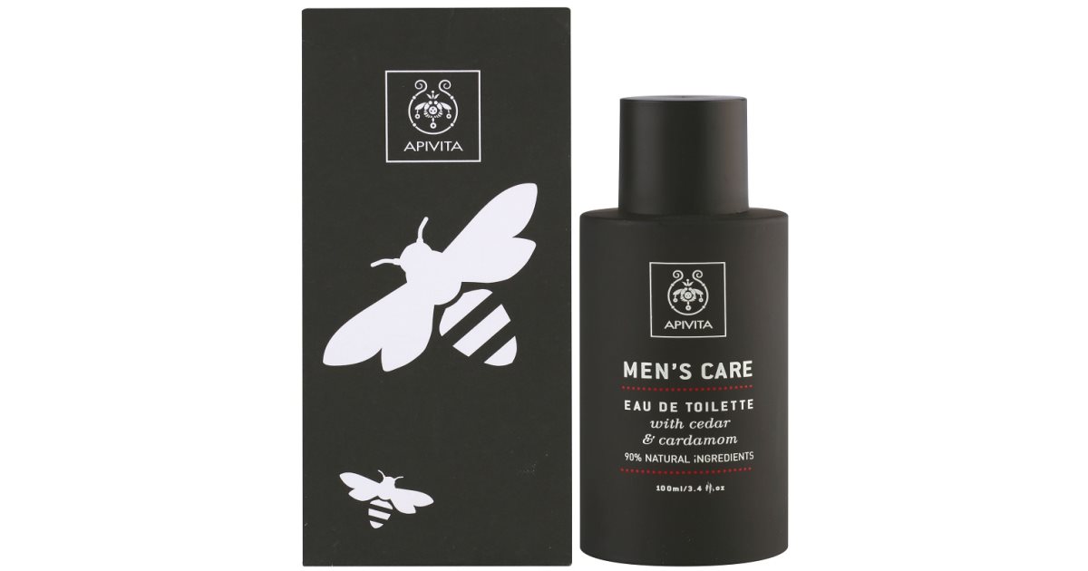 Apivita Men's Care Cedar & Cardamom eau de toilette pour homme 100 ml notino.fr