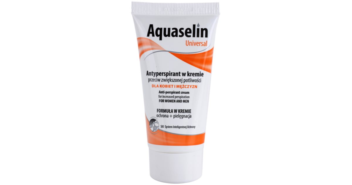 Aquaselin Universal krémový antiperspirant notino.cz