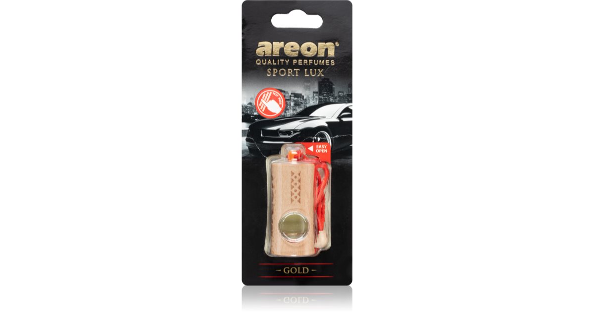 AREON Sport LUX SL03 Profumo/profumo di qualità per auto, colore platino (confezione da 12