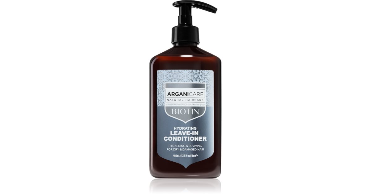 Arganicare Biotin Leave-In Conditioner après-shampoing sans rinçage ...