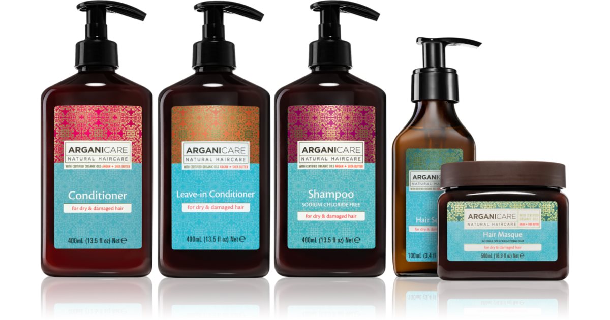 Arganicare Argan Oil & Shea Butter Presentförpackning För torrt hår ...