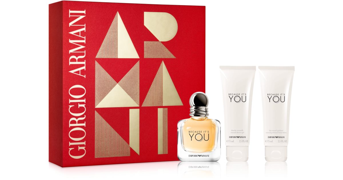 Notino armani because it's you hot sale