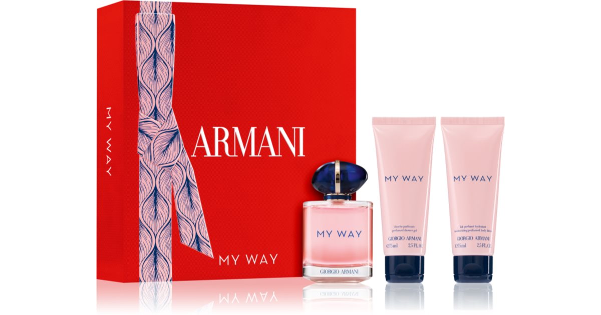 Armani My Way gift set for women notino