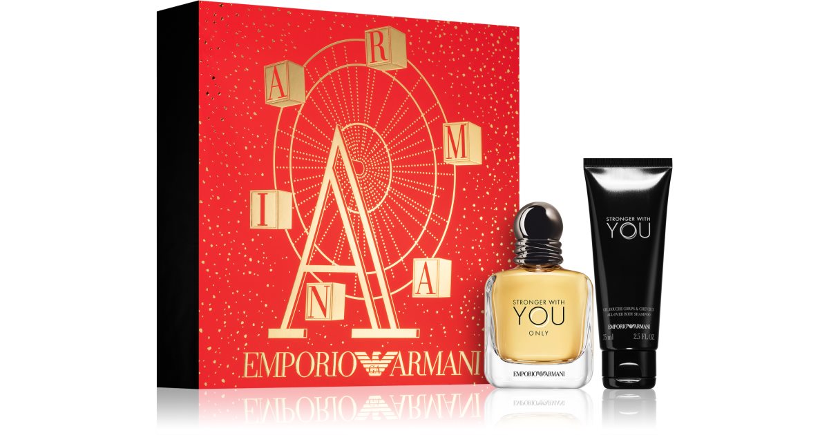 Armani Emporio Stronger With You Only gift set V. for men notino