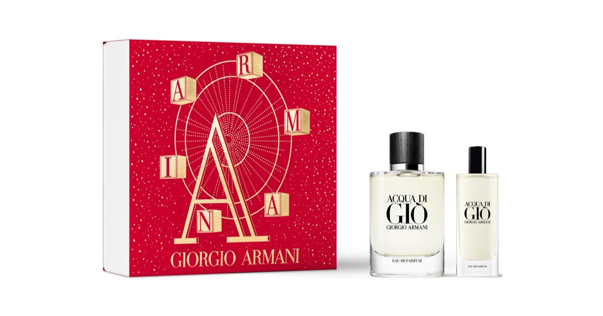 Acqua di gio giorgio store armani set