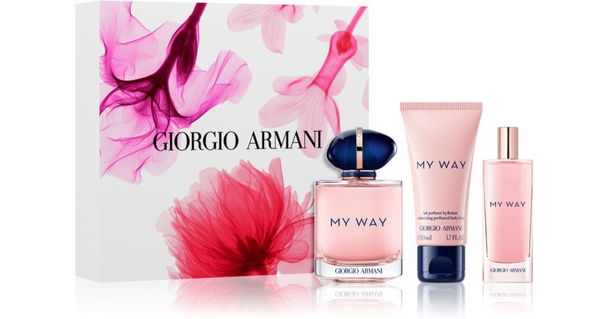 Armani My Way gift set for women notino