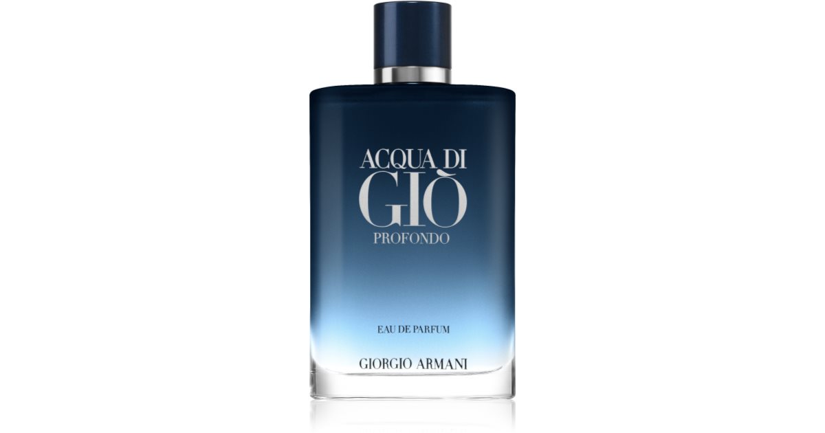 Armani Acqua di Giò Profondo | Livrare rapida! | Notino.ro