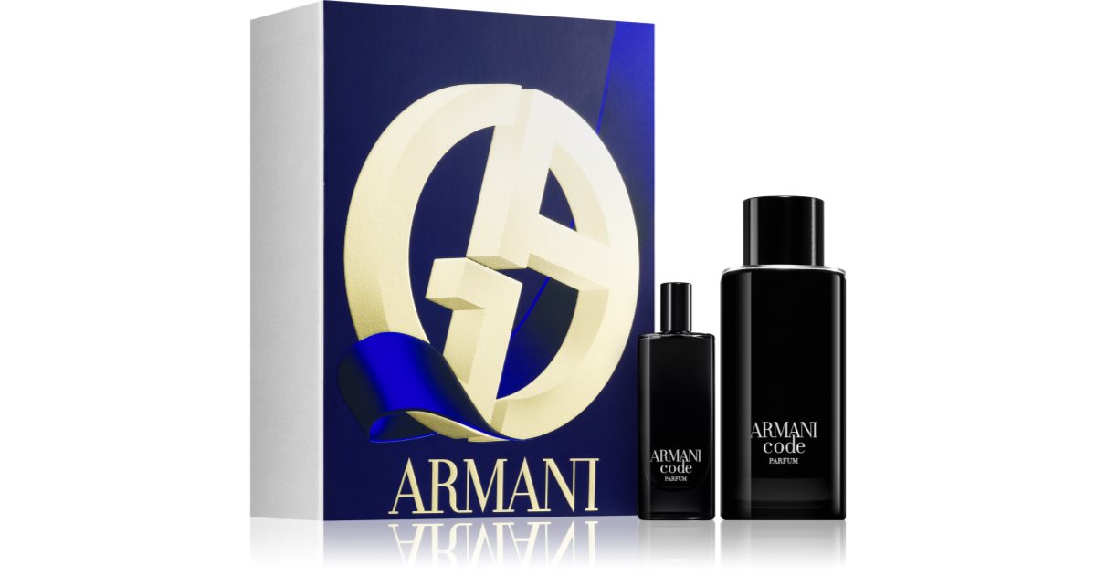 Armani Code Parfum coffret cadeau pour homme notino
