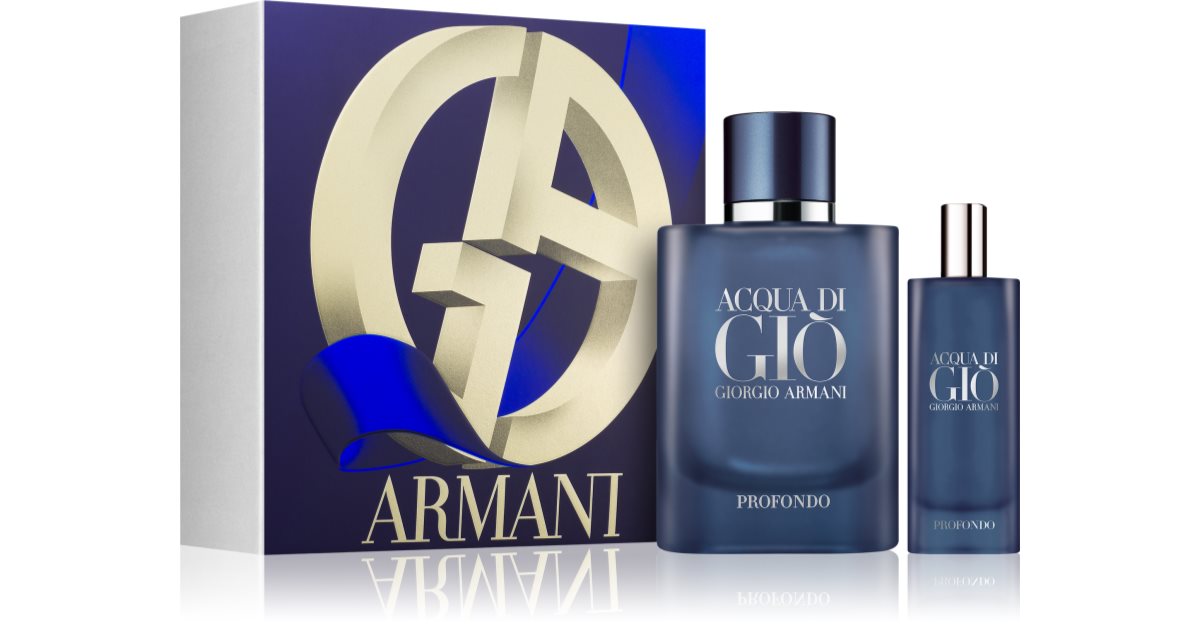 Armani Acqua di Giò Profondo zestaw upominkowy dla mężczyzn