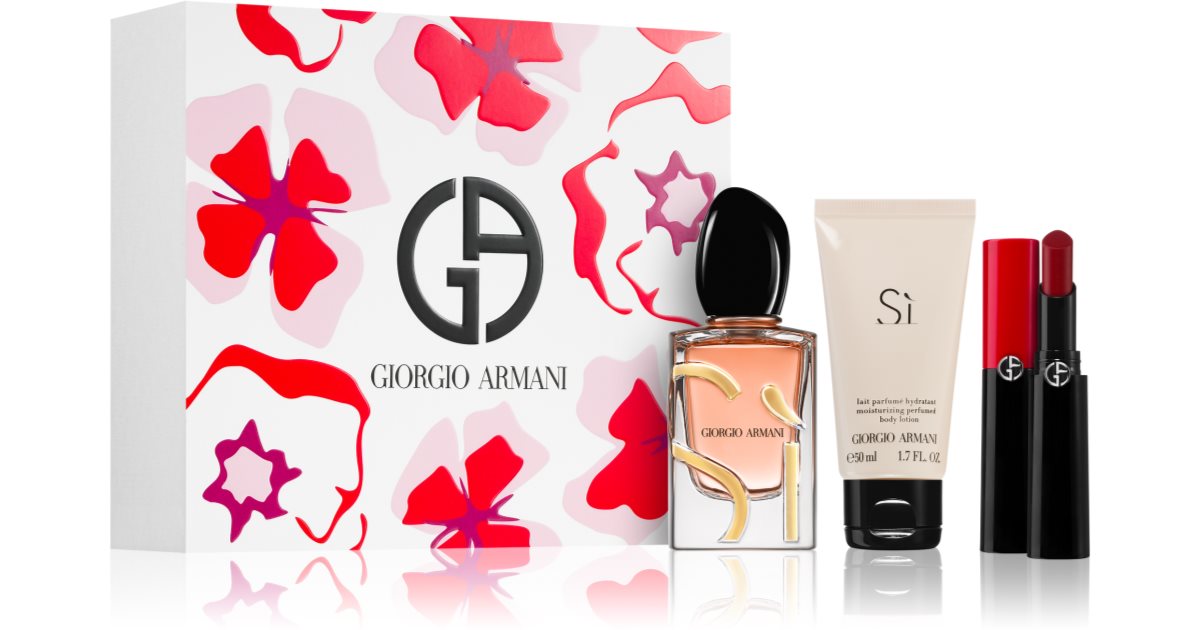 Armani Si Intense gift set for women notino