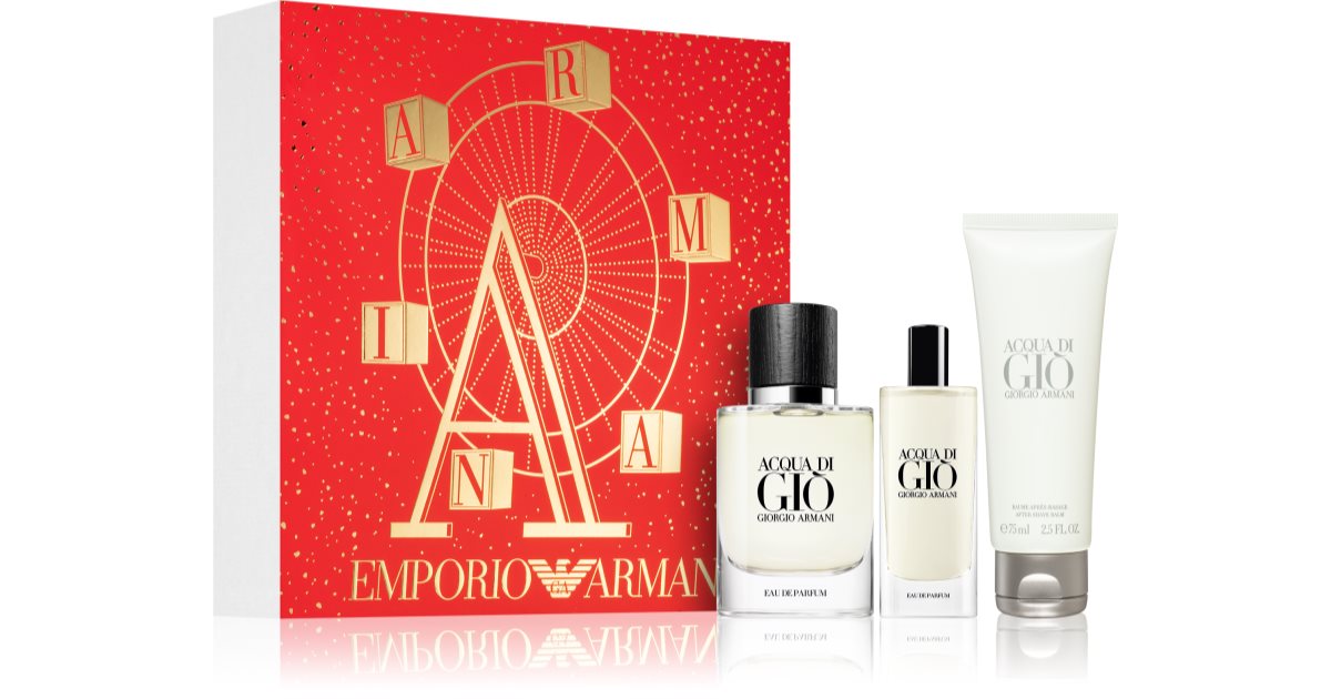 Fashion acqua di gio pour homme gift set