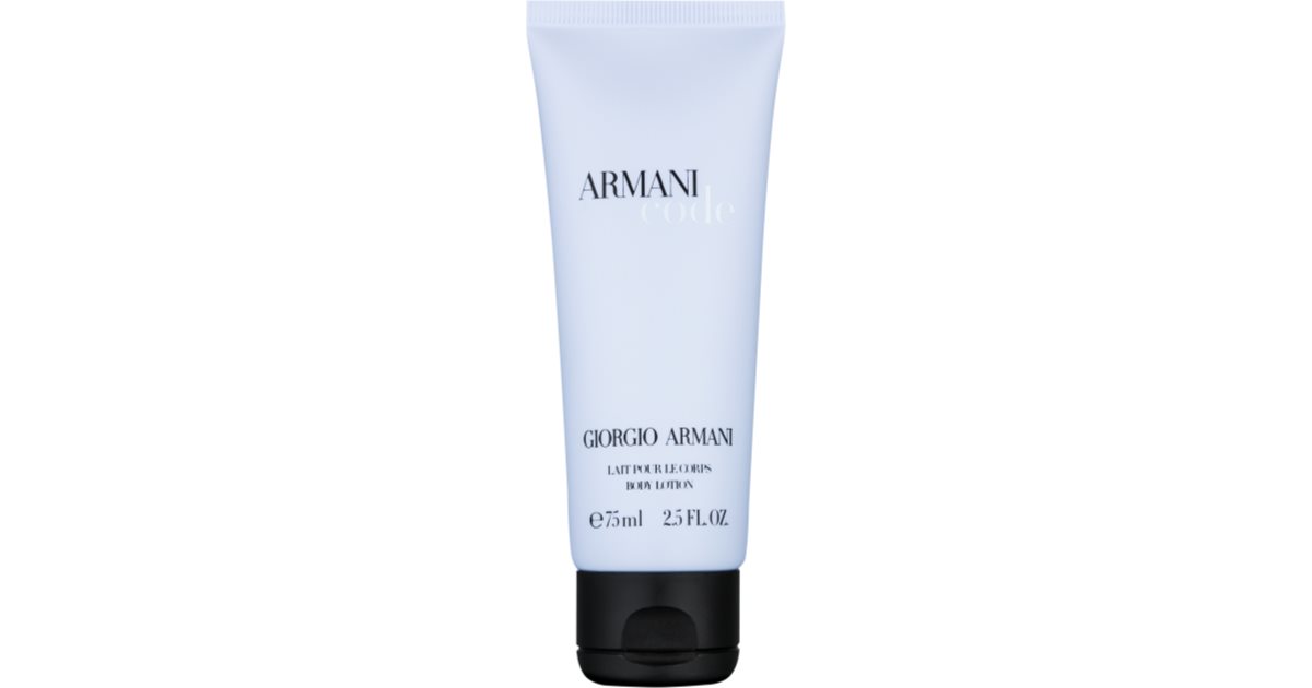 Armani Code lait corporel pour femme notino