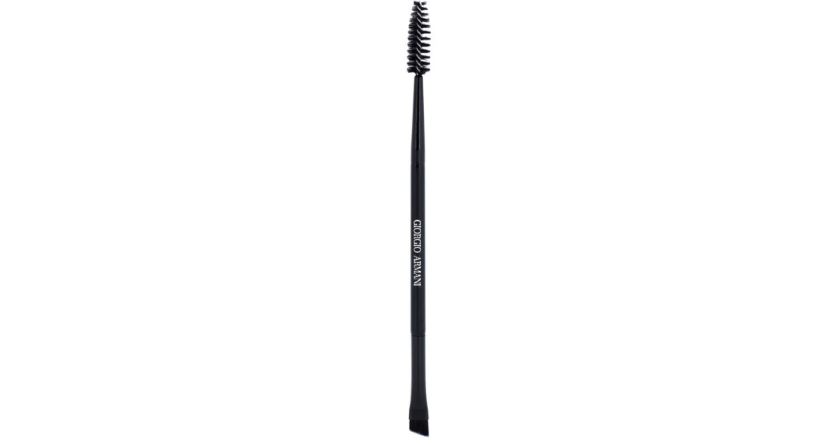 Armani Brush DoubleEnded Slanted Brush with a Spoolie notino.co.uk