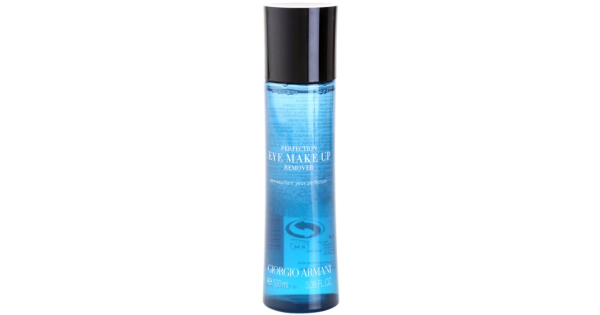 Armani Cleansers and Toners bi-phase makeup remover for the eye