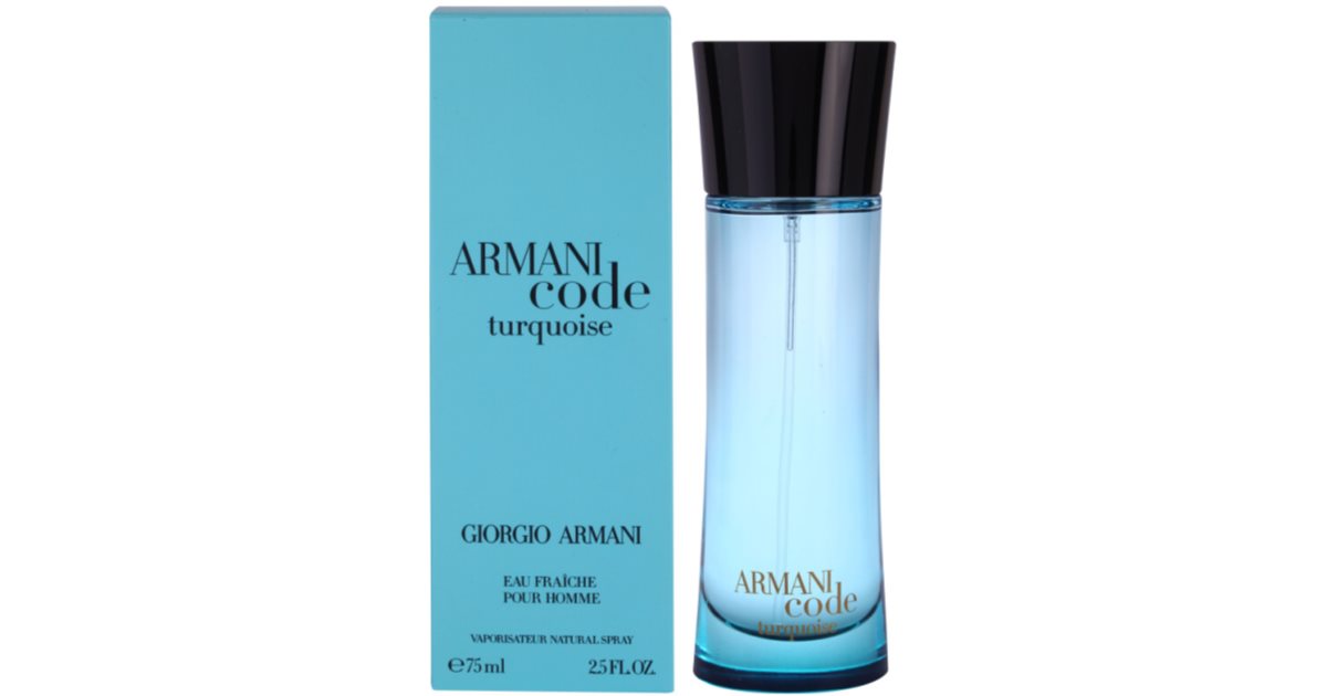 Armani Code Turquoise туалетна вода для чоловіків 75 мл Великий