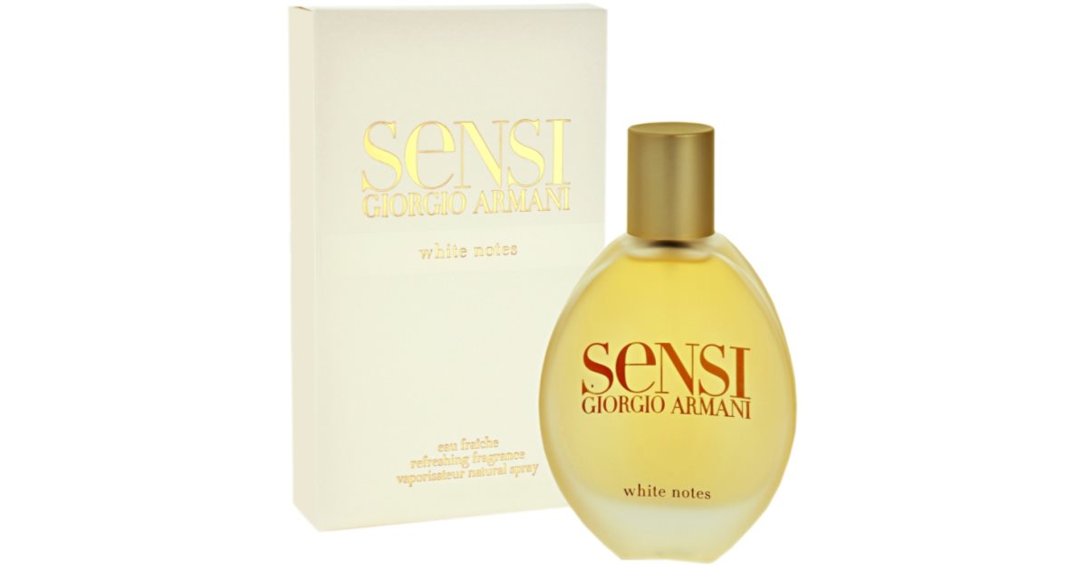 Armani sensi deals white notes