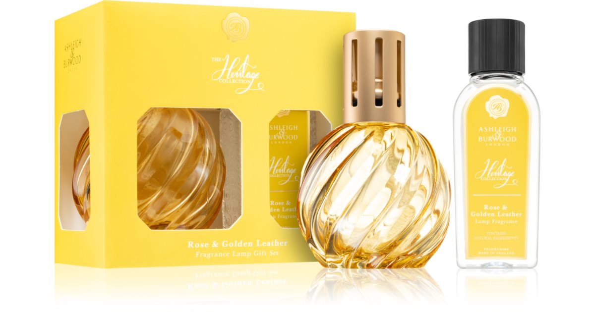 Ashleigh & Burwood London The Heritage Collection Rose & Golden Leather ...