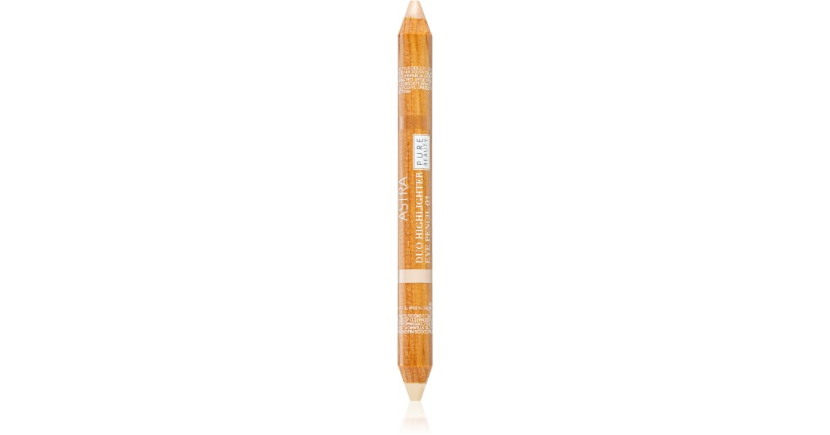 Astra Make-up Pure Beauty Duo Highlighter matita illuminante per  sopracciglia